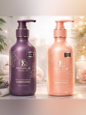 Royale Rescue Professional Revitalizing Shampoo & Conditioner ~ Retail $150